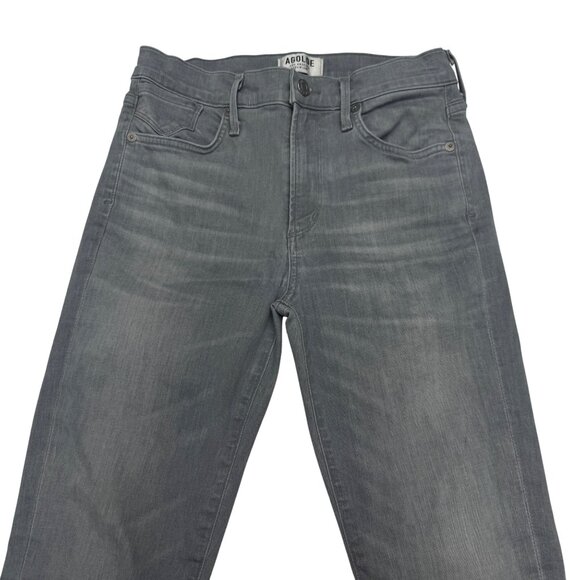 Agolde Los Angeles Premium Denim Pants Womens Gray Slim-Leg Jean USA, Size 27 - Picture 3 of 11